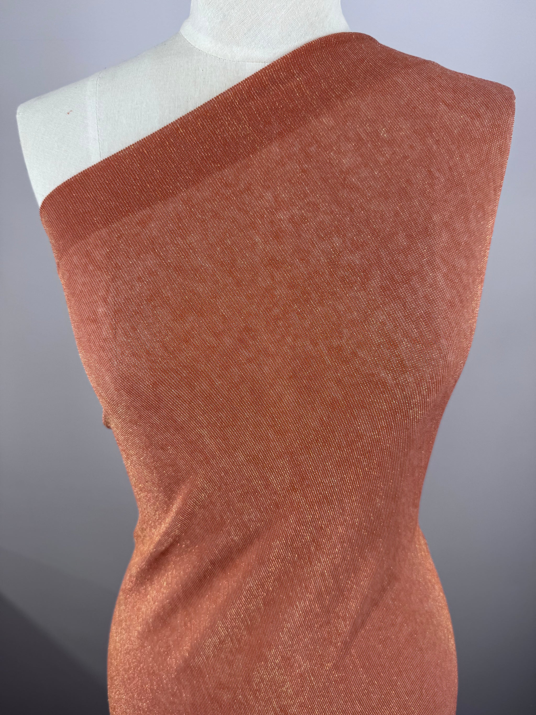 Viscose Jersey - Aragon & Gold - 120cm