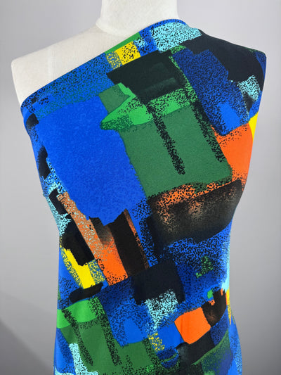 Designer Lycra - Drift Block - 150cm