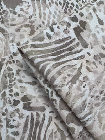 Printed Cotton - Safari Leaf - 150cm