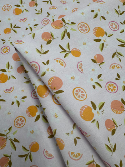 Printed Cotton - Citrus Blush - 150cm