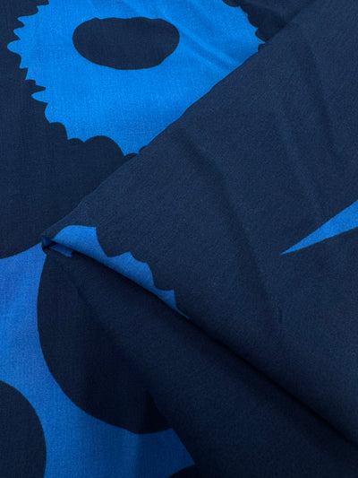 Designer Rayon - Blue Poppy - 145cm