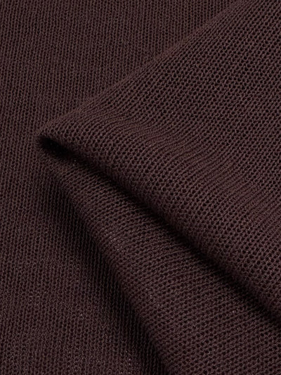 Pearl Knit - Brown - 145cm