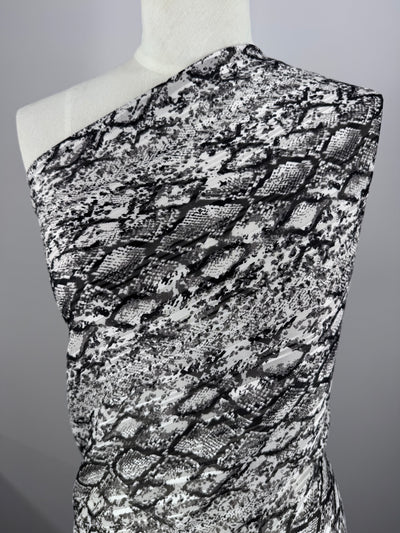 Designer Chiffon - Ash Current - 150cm