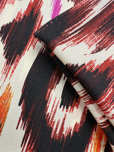 Viscose Crepe - Sunset Brushstrokes - 146cm