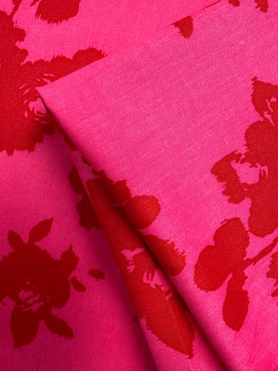 Cotton Sateen - Roses - 147cm