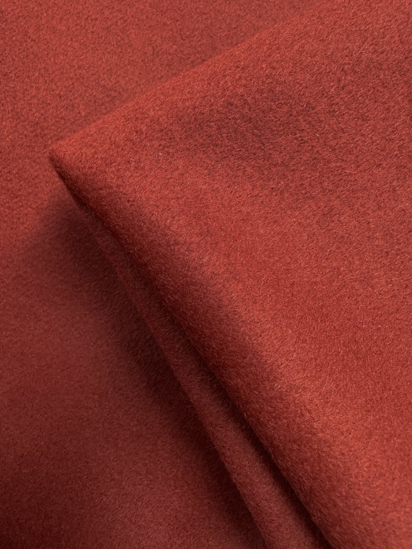 Wool Cashmere - Red Ochre - 152cm