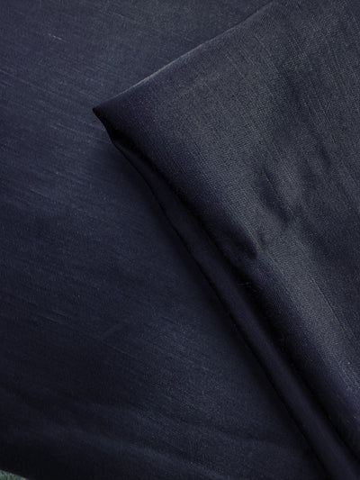 Pure Linen Shantung - Ink - 150cm