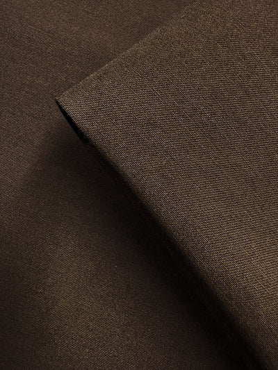 Cotton Bengaline - Espresso Brown - 145cm