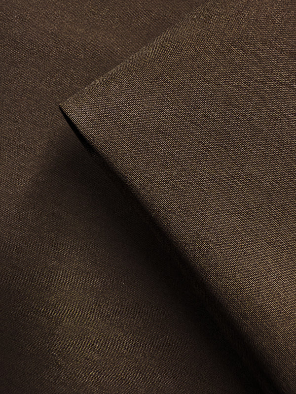 Cotton Bengaline - Espresso Brown - 145cm