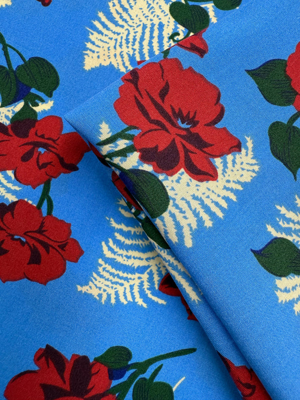 Designer Rayon - Rose Rapture - 146cm